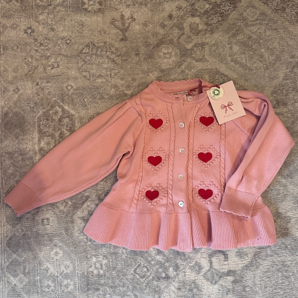 Konges Sløjd Pink Cardigan